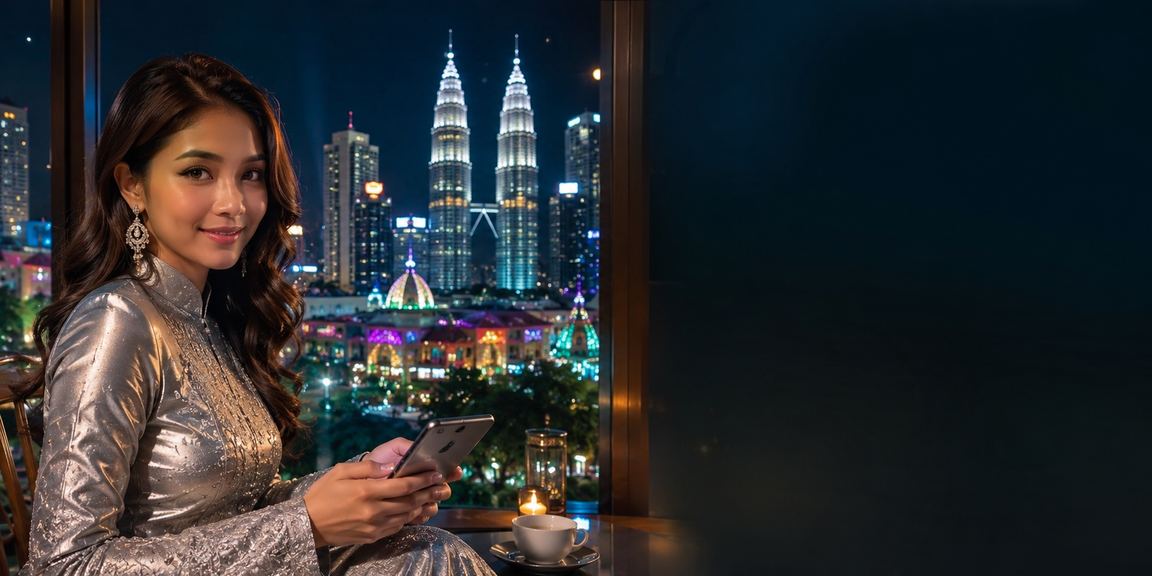 Suasana kasino langsung klbet bergaya Hari Raya di Kuala Lumpur